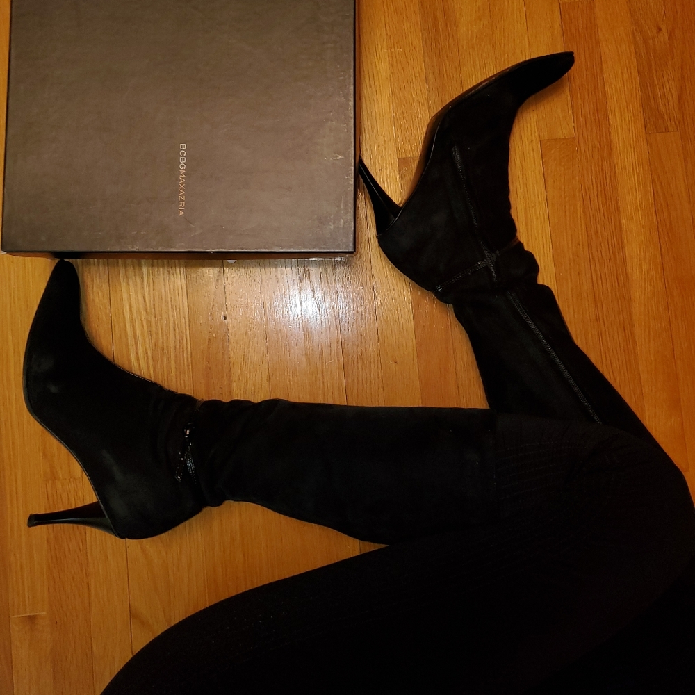 BCBG MAXAZRIA suede boots - Picture 4 of 13